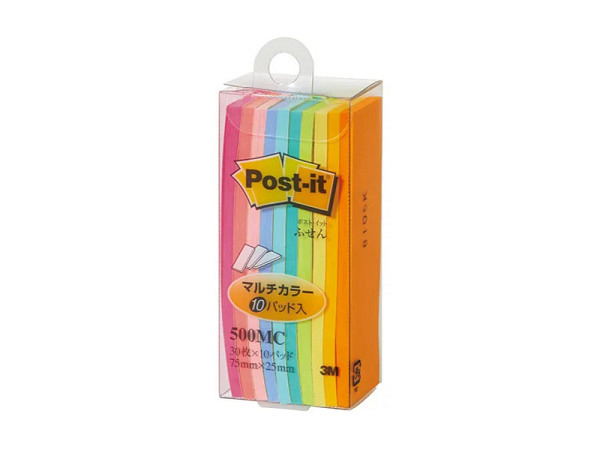 Haftnotizen Post-it 25x75mm 10 Blöcke à 30Blatt