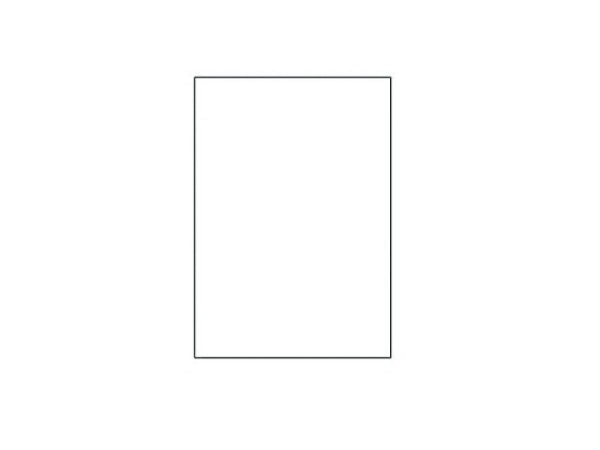 Etiketten Zweckform 210x297mm, weiss Originalnr 3478 A4