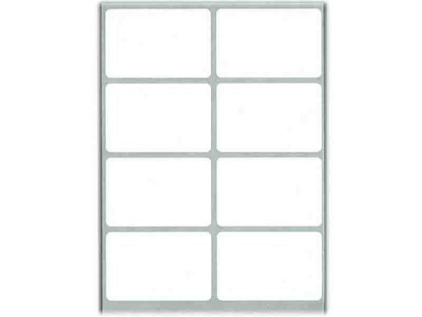 Etiketten Herma, Kleinpackung, permanent, 25x40mm, weiss