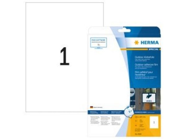 Etiketten Herma Special Outdoor A4, 210x297mm weiss