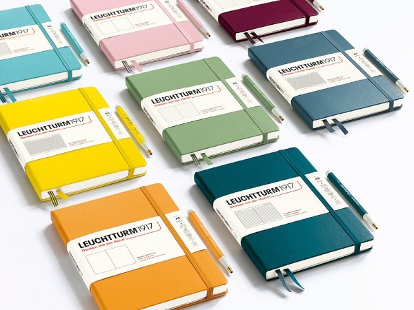 Notizbuch Leuchtturm Medium Hardcover liniert 