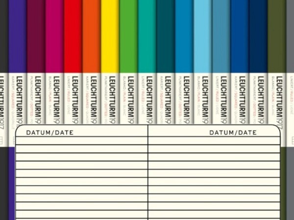 Notizbuch Leuchtturm Medium liniert Softcover