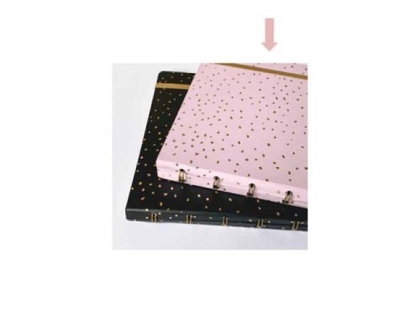 Notizbuch Filofax Notebook Confetti Rose A5 rosa..