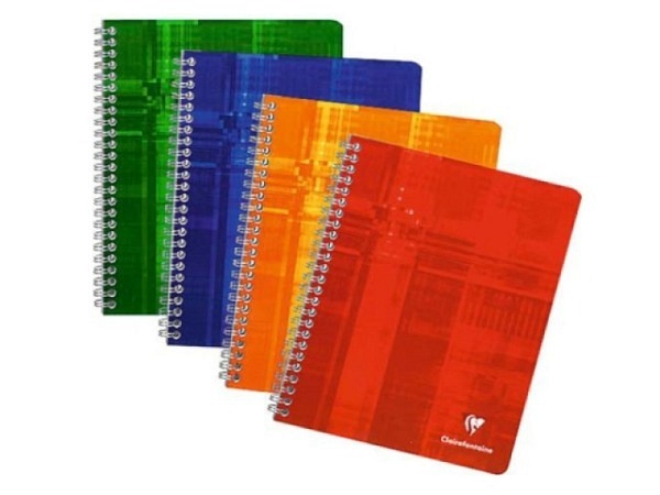 Heft Clairefontaine Spirale Stab 4 8mm liniert 