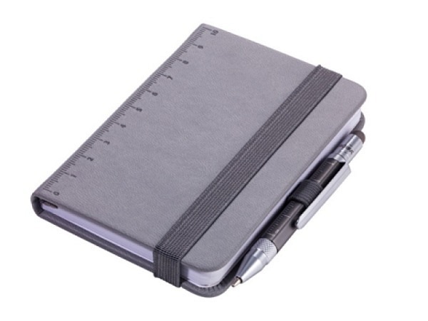 Notizbuch Troika Lilipad + Liliput grau