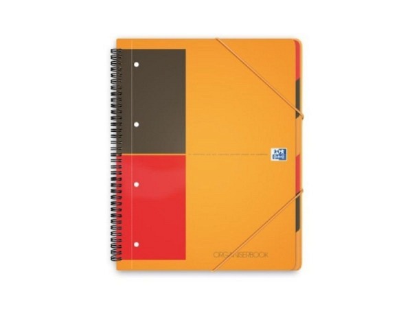 Heft Oxford Organizerbook A4+ liniert, 4-Loch
