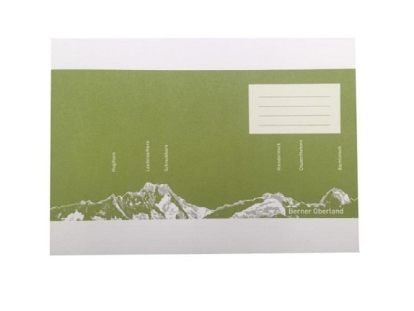 Heft Ingold Biwa Schreibpapier A5 quer 3x5mm liniert mit Rahmen
