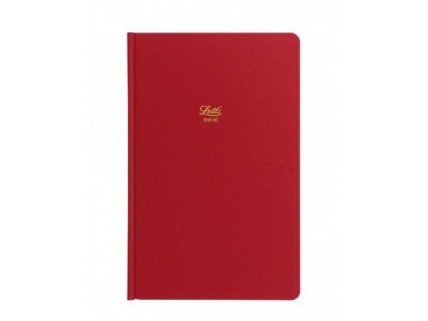 Notizbuch Letts Icon BookTravel Journal Red 