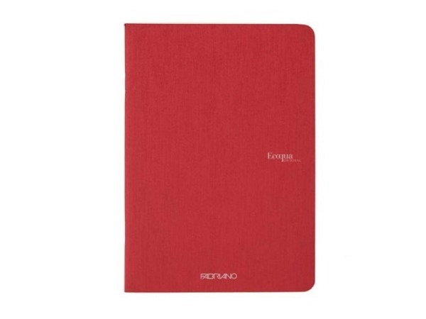 Heft Fabriano EcoQua geheftet A5 kariert Cherry 03