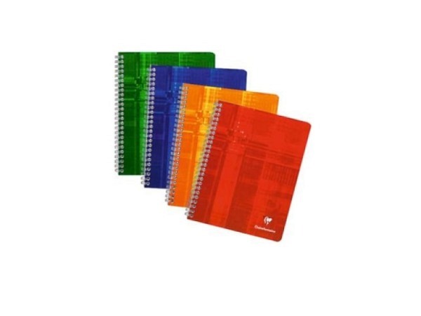Heft Clairefontaine Spirale Stab 4 5mm kariert ohne Rahmen