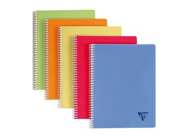 Notizbuch Clairefontaine Linicolor A4 21x29,7cm, 5mm kariert 90 Blatt
