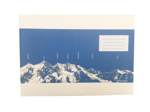 Heft Ingold Biwa Skizzenpapier A4 quer blanko hellbraun 