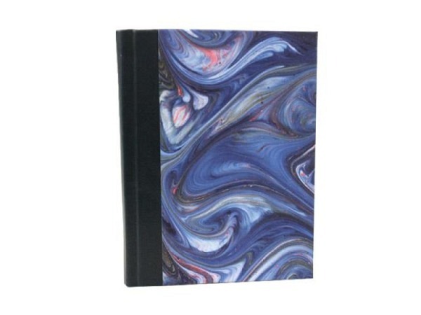 Notizbuch Vera Donna Marmor blau 170x215mm, 224 Seiten