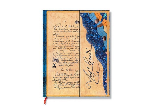 Notizbuch Paperblanks Gaudi, Manuskipt von Reus, Midi, liniert, 12.5x18cm
