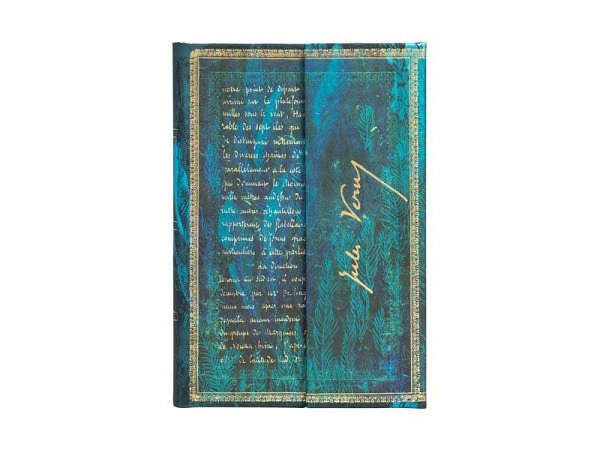 Notizbuch Paperblanks Faszinierende Handschriften, Verne, 20.000 Meilen, Mini 10x14cm, liniert