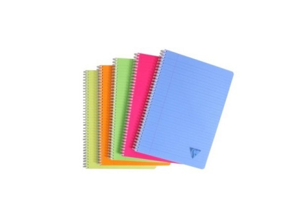 Heft Clairefontaine Linicolor Spirale A4 liniert