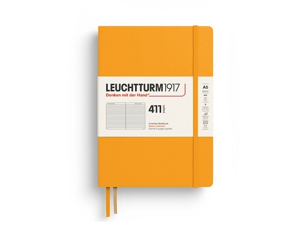 Notizbuch Leuchtturm 411 A5 Medium Hardcover Rising Sun