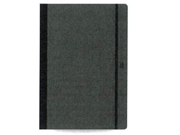 Notizbuch Flexbook Adventure 17x24cm liniert schwarz
