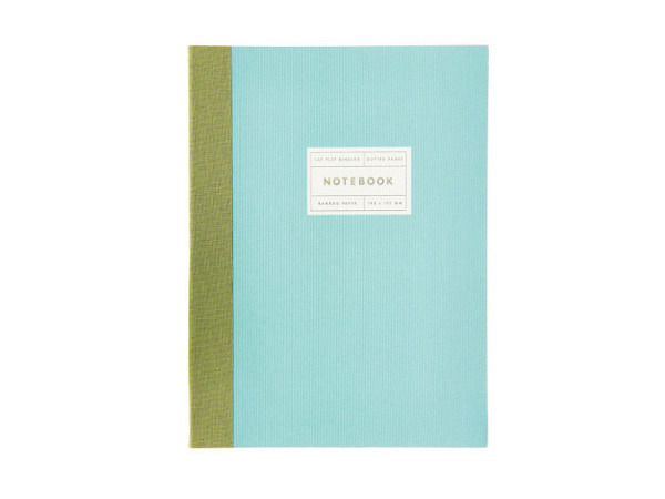 Notizbuch Rico Design Silberrand Mint S 14,5x19,5cm punktkariert