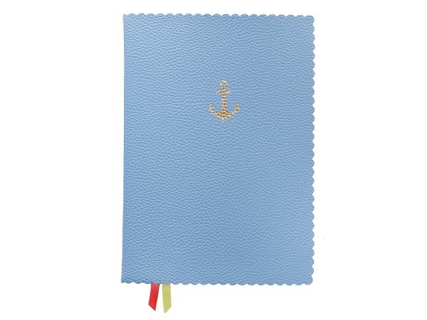 Notizbuch Artebene Majoie A5 blau punktkariert