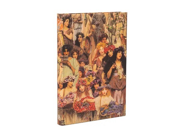 Notizbuch Paperblanks Lawrence Alma-Tadema Frühling, Midi 13x18cm, liniert