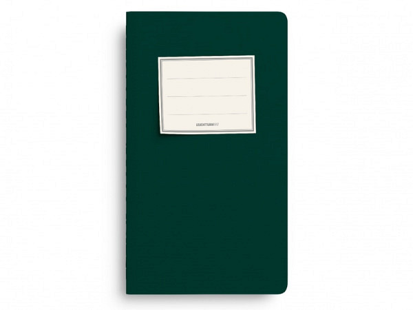 Notizheft Leuchtturm Jottbook Pur Pocket dotted Forest Green 3er pack