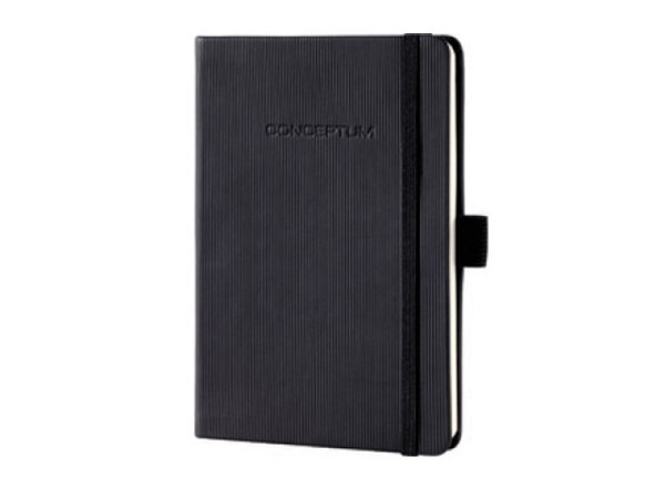 Notizbuch Sigel Conceptum A6 schwarz liniert