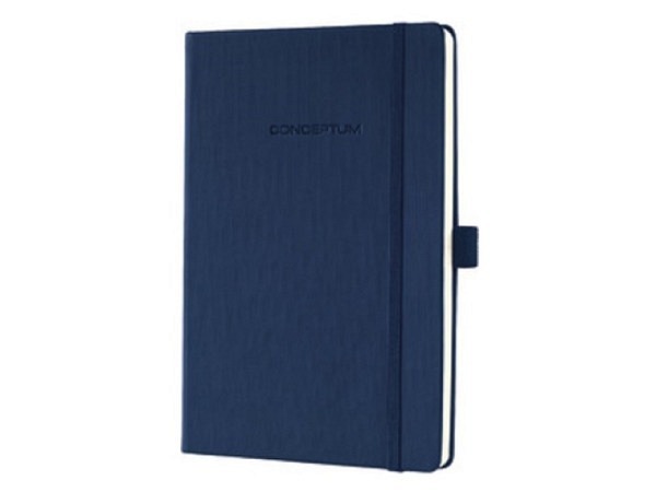 Notizbuch Sigel Conceptum 148x213mm midnight blue kariert