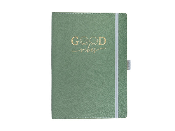 Notizbuch Artebene Slim Line mint A5 punktkariert
