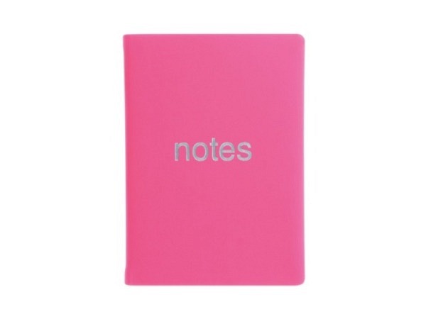 Notizbuch Letts Dazzle Pink A6 Hardcover