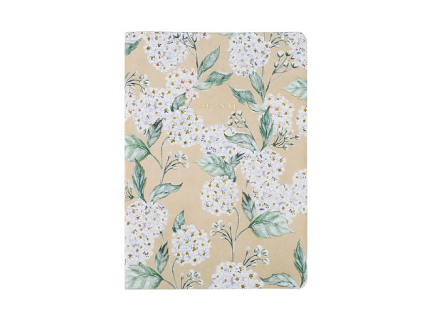 Notizbuch Victoria's Journals Smyth Art A5 120 Blatt punktkariert Blüten