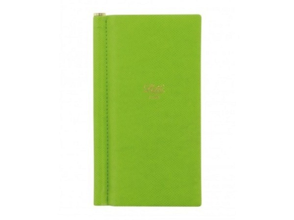 Notizbuch Letts Legacy Slim grün 15,2x8,5cm 