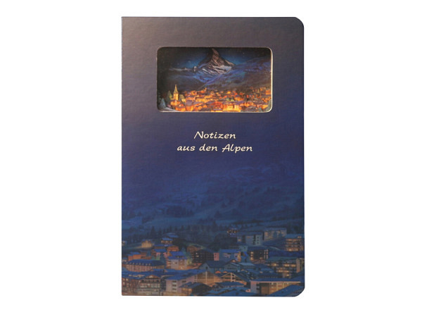 Notizbuch Buddhiherz Matterhorn 3D