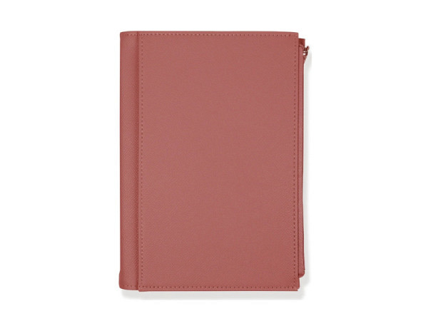 Notizbuch Victoria's Journals Zipco Clutch A5 liniert dusty rose