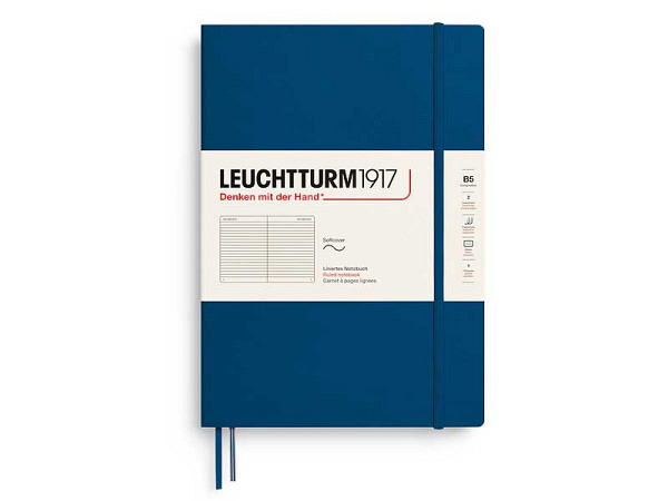 Notizbuch Leuchtturm Composition B5  liniert Indigo Hardcover