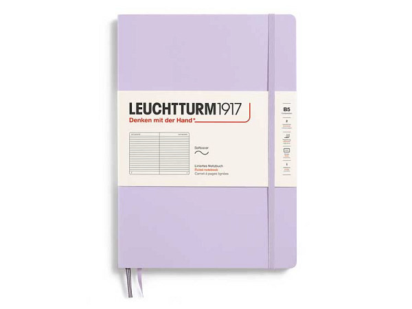 Notizbuch Leuchtturm Composition liniert B5 Lilac Softcover