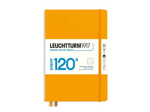 Notizbuch Leuchtturm Edition120 medium punktkariert Rising Sun 145x210mm Hardcover