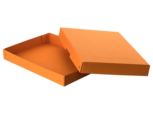 Schachtel Falken Pure Box Pastell A4 orange