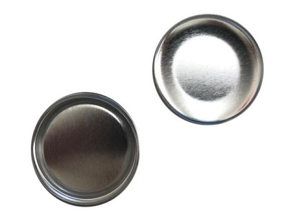 Dose Aluminium rund mit Deckel, Durchmesser 38mm