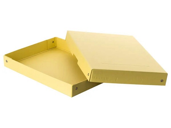 Schachtel Falken Pure Box Pastell A4 gelb