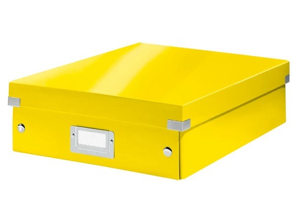 Schachtel Leitz Click and Store Wow Organisationsbox gelb 