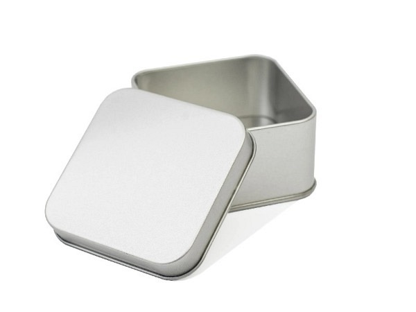 Dose Blech quadratisch 70x70mm