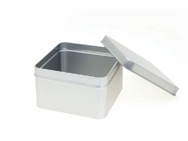 Dose Blech quadratisch 96x96mm