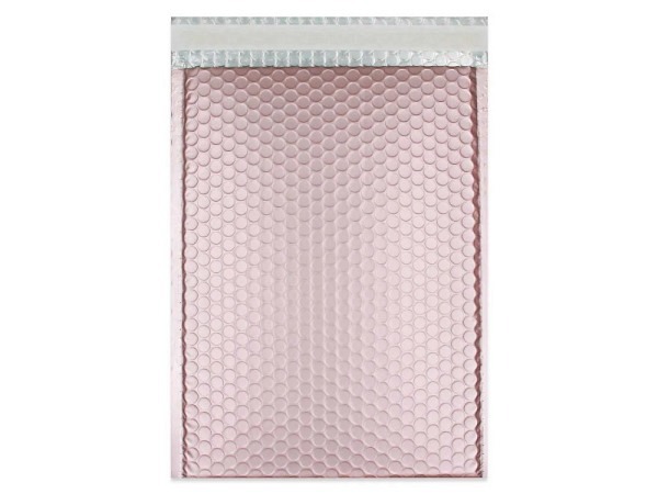 Luftpolstertüte metallisch matt 23x32,4cm roségold