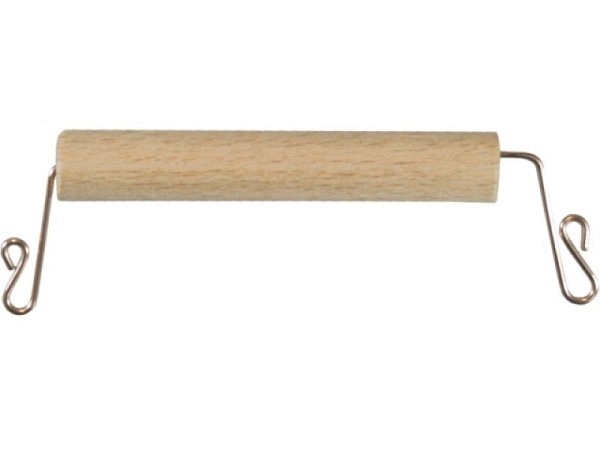Paketträger Holz Buche rund hohl