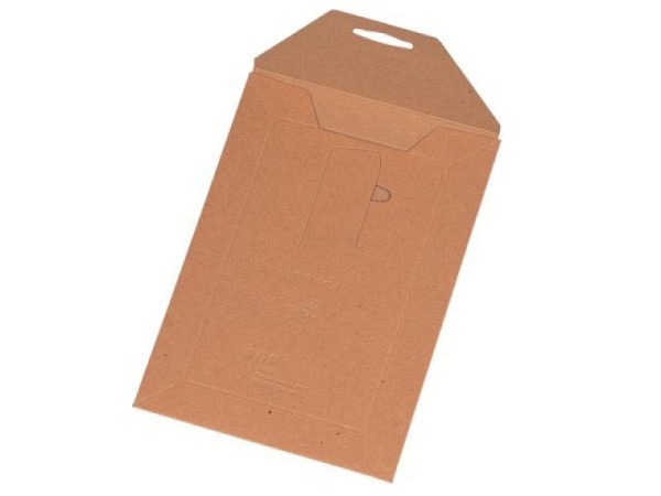 Kartoncouverts Owo-zet braun 21,5x27cm 5 Stk.