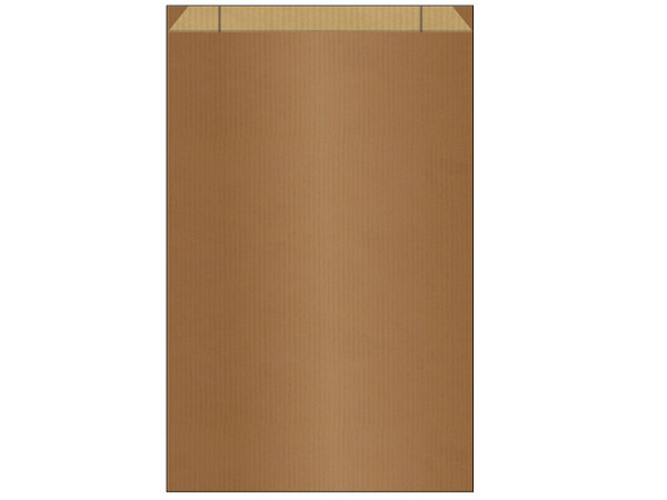Flachbeutel Beaumont Kraftpapier Kupfer 7x12cm