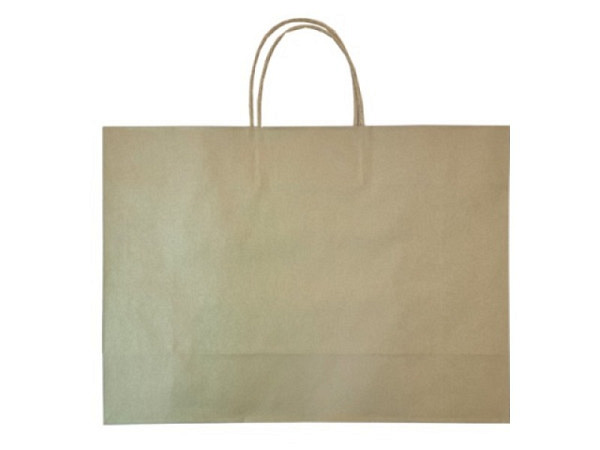 Tragtasche Papier Platin 45x33x15cm