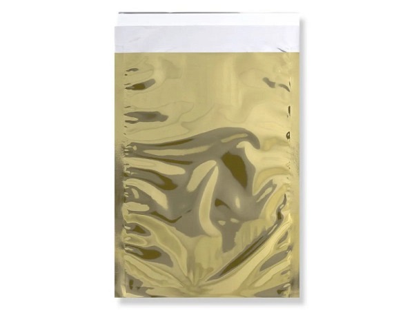 Versandtasche metallic gold 22,9x16,2cm