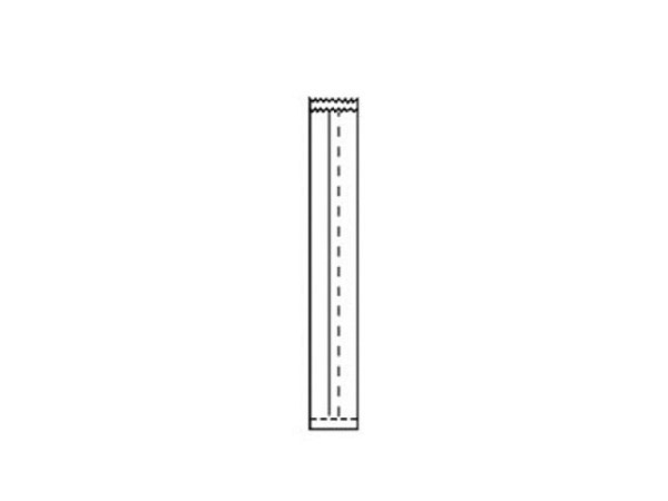 Flachbeutel Pergamin 50x380mm, aus transluszentem Pergamyn 